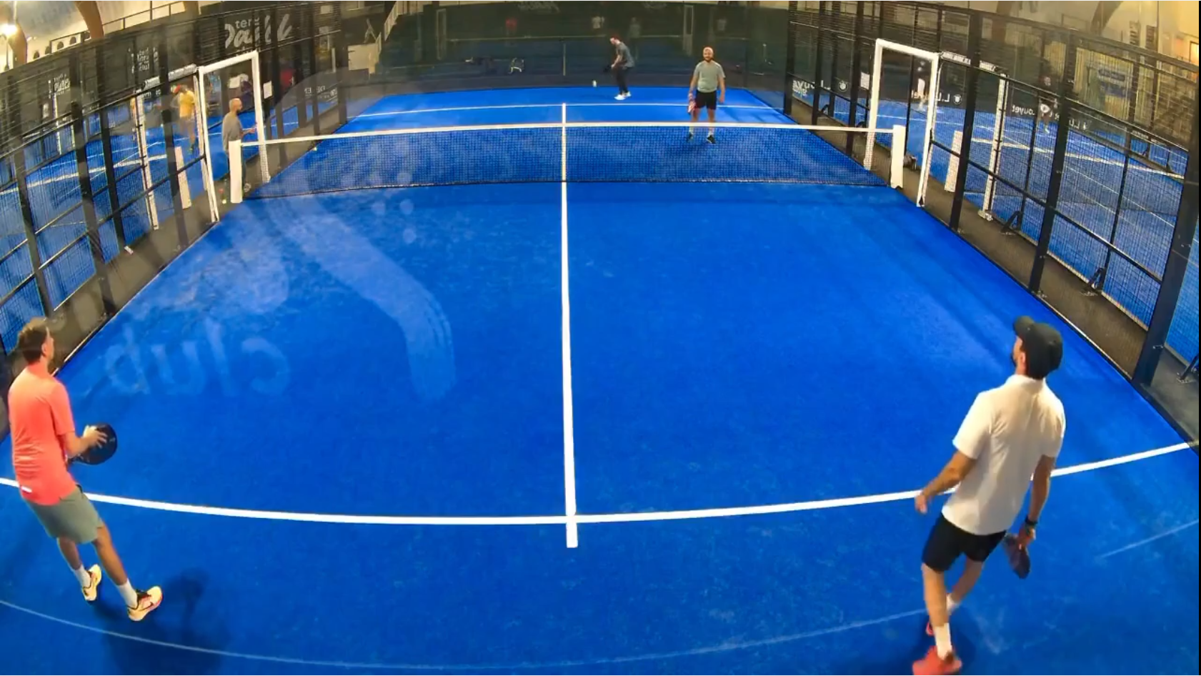 Replay match padel en cours